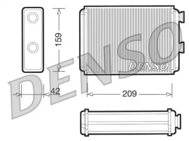 Теплообменник DENSO DRR09071