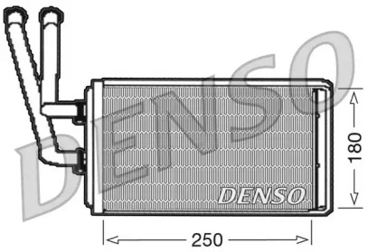 Теплообменник DENSO DRR09100