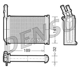 Теплообменник DENSO DRR10001