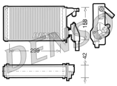 Теплообменник DENSO DRR12002