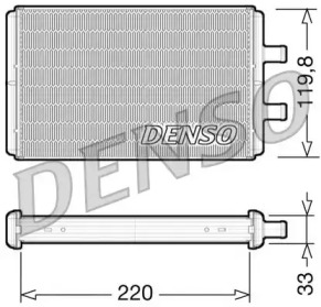 Теплообменник DENSO DRR12007