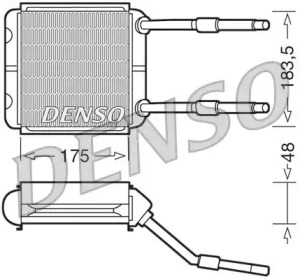 Теплообменник DENSO DRR20001