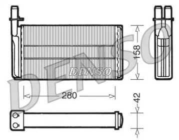 Теплообменник DENSO DRR25001