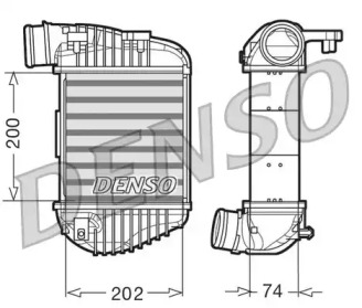 Интеркулер DENSO DIT02023