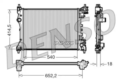 Теплообменник DENSO DRM01005