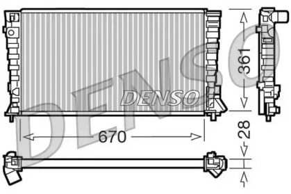 Теплообменник DENSO DRM07020