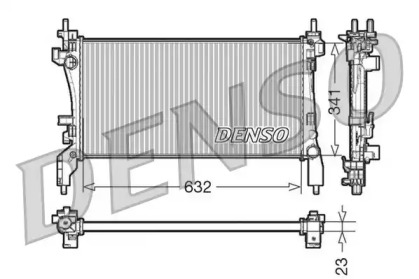 Теплообменник DENSO DRM07040