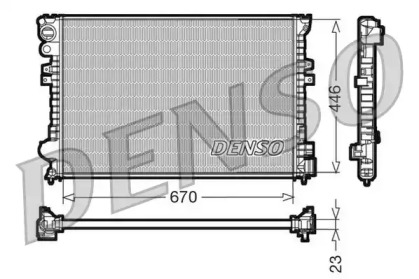 Теплообменник DENSO DRM07055