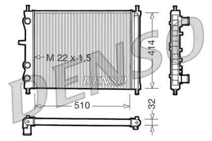 Теплообменник DENSO DRM09024