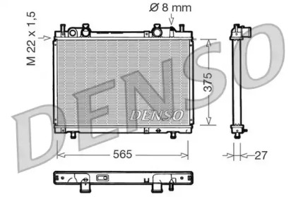 Теплообменник DENSO DRM09026