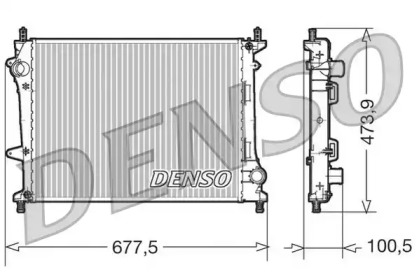 Теплообменник DENSO DRM09037