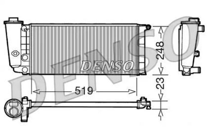 Теплообменник DENSO DRM09080