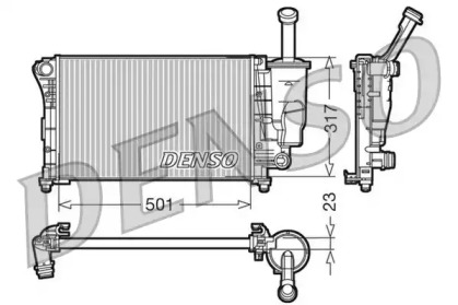 Теплообменник DENSO DRM09086