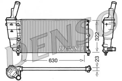 Теплообменник DENSO DRM09097