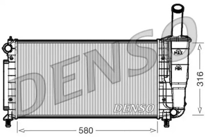 Теплообменник DENSO DRM09105