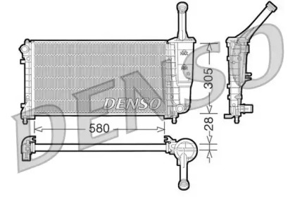 Теплообменник DENSO DRM09106