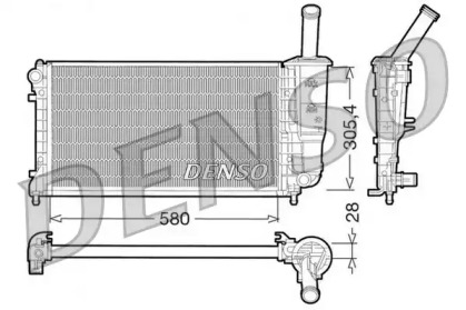 Теплообменник DENSO DRM09108