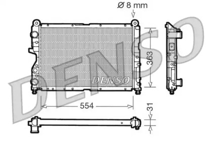 Теплообменник DENSO DRM09130