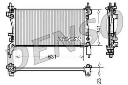 Теплообменник DENSO DRM09172