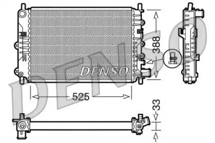 Теплообменник DENSO DRM10025