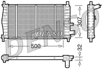 Теплообменник DENSO DRM10042