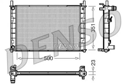 Теплообменник DENSO DRM10046