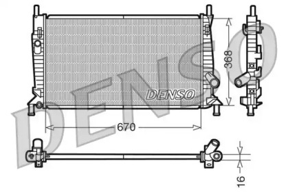 Теплообменник DENSO DRM10075