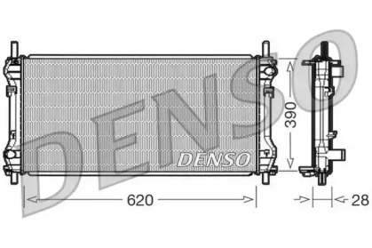 Теплообменник DENSO DRM10102