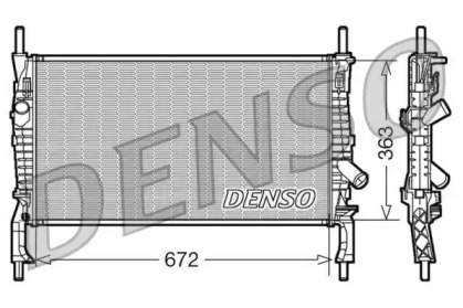 Теплообменник DENSO DRM10105