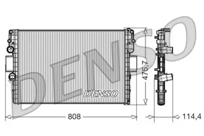 Теплообменник DENSO DRM12010