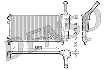 Теплообменник DENSO DRM13011