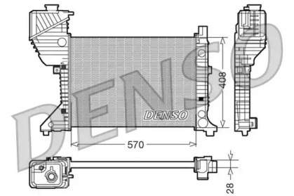 Теплообменник DENSO DRM17016