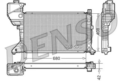 Теплообменник DENSO DRM17017