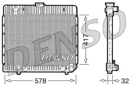 Теплообменник DENSO DRM17024