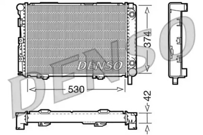 Теплообменник DENSO DRM17026