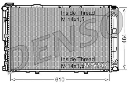 Теплообменник DENSO DRM17039