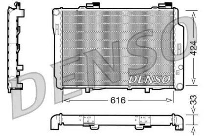 Теплообменник DENSO DRM17070