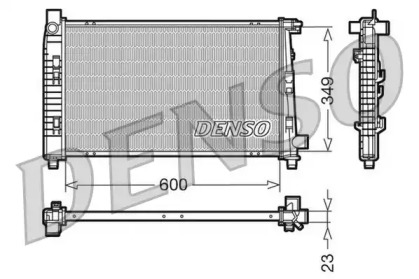 Теплообменник DENSO DRM17100