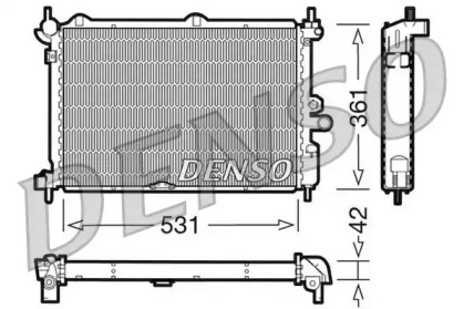 Теплообменник DENSO DRM20014