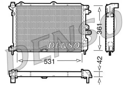 Теплообменник DENSO DRM20025