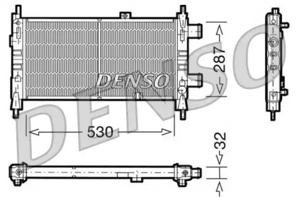 Теплообменник DENSO DRM20065