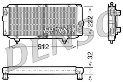 Теплообменник DENSO DRM21001