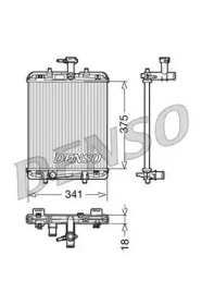 Теплообменник DENSO DRM21600