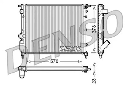 Теплообменник DENSO DRM23013