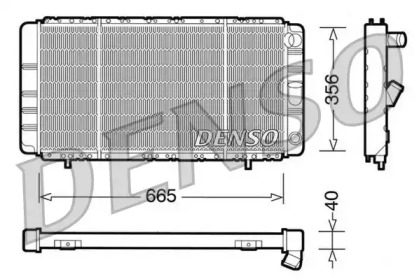 Теплообменник DENSO DRM23021