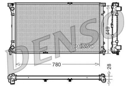 Теплообменник DENSO DRM23098