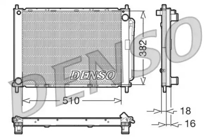 Теплообменник DENSO DRM23100