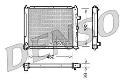 Теплообменник DENSO DRM24013