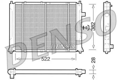 Теплообменник DENSO DRM24014