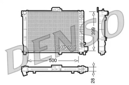 Теплообменник DENSO DRM25008